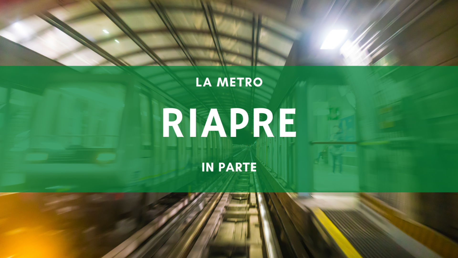 Metropolitana di Torino, riapre dopo la chiusura estiva