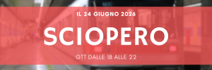 Banchina della metropolitana di Torino durante lo sciopero GTT del 24 giugno 2026